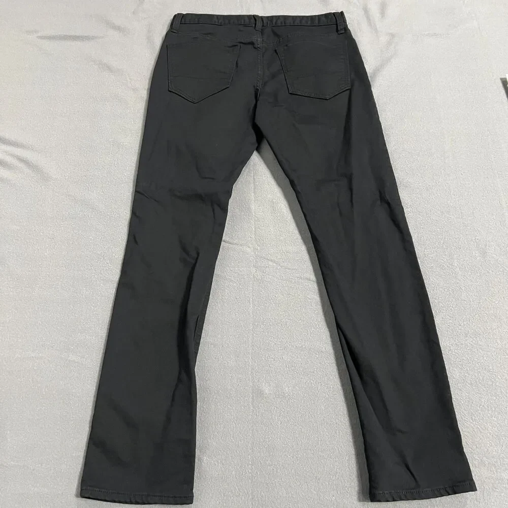 Banana Republic Travel Jeans Mens 31 X 32 Black Cotton Slim Fit 5-Pocket Stretch